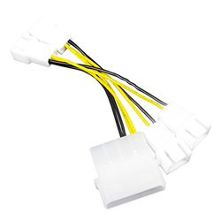 AABCOOLING C22 - un adattatore molex a 4 Pin che consente di collegare all'alimentazione fino a quattro ventole con connettore a 3 Pin