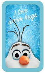 Lexibook, Frozen, Power Bank 4000mAh met zuignappen, Universele compatibiliteit, Micro USB-kabel inbegrepen, Blauw/Wit, PB2600FZ