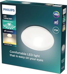 Philips, Plafonnier LED Cl200, Rond, 17 W, Blanc Chaud 2700K
