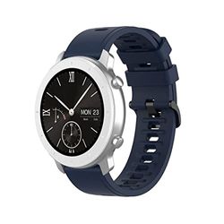 Amazfit GTR / Stratos / Huawei / Samsung / Cool Elite / Sunset rubber, blauw, Eén maat, Siliconen, 0