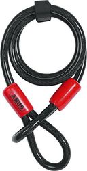 ABUS Cabo de laço Cobra 12 - cabo de aço revestido de plástico - segurança para acessórios de bicicleta e mota - 1,2 metros de comprimento, 12 mm de espessura