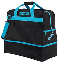 Joma - Sporttas grote training III, maat S, kleur zwart turquoise fluor