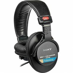SONY MDR7506 écouteur/casque Écouteurs Avec fil Arceau Stage/Studio Noir