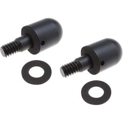 Sound Way 2x Round Anti-Collision Car Rear Bumper Protectors compatible with Smart Fortwo 451