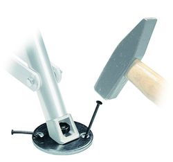 Manfrotto 087PA Kit 3 Piattelli per Fissaggio a Pavimento