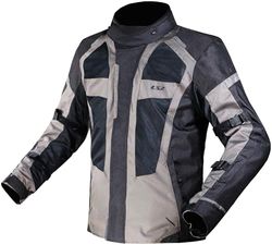 LS2 Scout Lady jacka svart mörkgrå motorcykeljacka dam