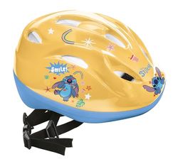 Mondo Toys-Stitch veiligheidshelm verstelbaar van 52 tot 56 cm-28748 unisex kinderen, geel lichtblauw, M