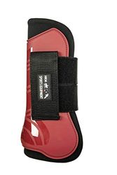 HKM 9199 Guêtres Rouge/Noir Taille Unique