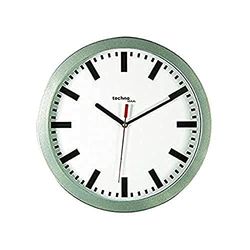 TechnoLine WT 8800 Orologio da Parete Radio, Argento, 30x4x30 cm