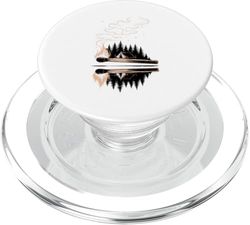 Tienda Camping Campamento Campista Cerilla PopSockets PopGrip para MagSafe