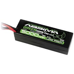 Absima Batteripaket (LiPo) 11.1 V 5000 mAh Antal celler: 3 45 C hardcase Stick XT60