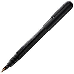 Lamy 1227937 Pluma estilográfica OB gold 092 imporium BlkBlk, color negro y dorado