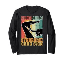 Segno di sensibilizzazione sulla sindrome di Ehlers Danlos Maglia a Manica