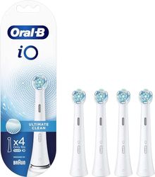 Braun Dantų šepetÄ—lis iO CW-4 Ultimate Clean Baltas 4ct antgaliai dant šepetÄ—liui