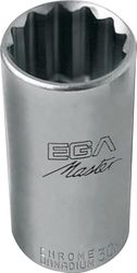 Egamaster - Llave vaso serie larga 1/2-1/2" hexagonal