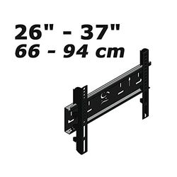 HD-LINE TV muurbeugel LCD LED Plasma 26-37" kantelbaar - wandhouder voor televisie met 66-94 cm