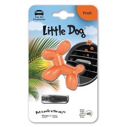 Little Dog LD008 3D Animated Air Freshener Pink, FRUIT