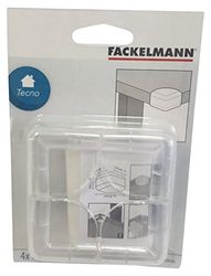 Fackelmann Tafelhoekbeschermer Kunststof, Transparant, 17 x 11,7 x 2 cm