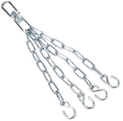 TurnerMAX Punch Bag Chain Heavy Duty Metal Chrome Plated hanging