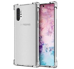 Tumundosmartphone Beschermhoes van TPU-gel, schokbestendig, transparant, voor Samsung Galaxy Note10+