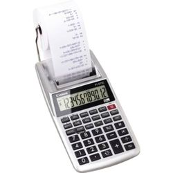 Canon P1DTSCII skrivbordsräknare, 12-siffrig 2304C001AA silver metallic