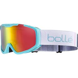 Bolle - Rocket Plus, Bleu mat, Or rose, Petit, Lunettes de ski
