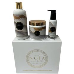 Coffret Prestige Capillaire VIRTUOSE - Trio Shampoing + Masque + Sérum - Figue De Barbarie & Caviar - NOÏA HAIR