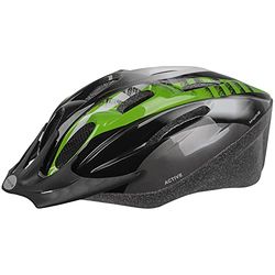 M-Wave Fietshelm Mamba, zwart, 53-57 cm
