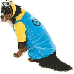 Rubie's Officiell Miniondräkt för stora hundar, storlek XXXL