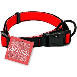 Consentida cn205438 Collana Sicurezza Basic T-3, 33 – 50 x 2 cm, L, Rosso