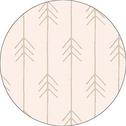Bonateks, Ronde digitaal bedrukte muismat, antislip onderkant, voor kantoor en thuis, diameter: 22 cm