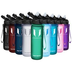 Super Sparrow Gourde Avec Paille - Bouteille - 750ml - sans BPA Tritan - Anti-fuite Reutilisable Pour salle de 'école,Sport