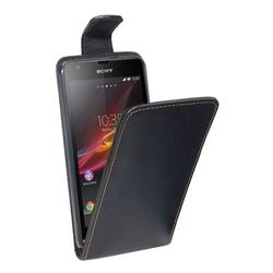 PEDEA Flip fodral till Sony Xperia Z1 - svart