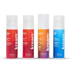 KREAM Tan Lovers Pack, 2 Tan förstärkare 150ml + Oil Tan SPF30 200ml + After Sun 150ml