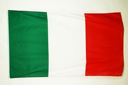 AZ FLAG - Drapeau Italie - 150x90 cm en Polyester - Drapeau Italien Avec Oeillets en Laiton Intégrés - 80g