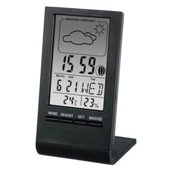 HAMA | Termómetro LCD, função de alarme programável, lembrete de aniversário, exibição de data e dia, função musical