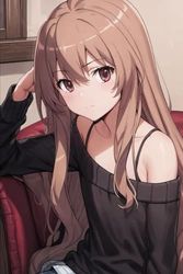 Toradora Notebook: 120 Lined Paper Book for Writing, Perfect Present for Fans, Notebook Diary 6 X 9 Inches