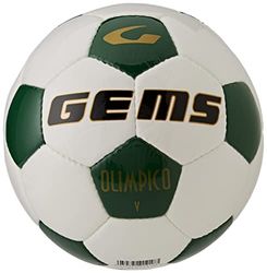 GEMS UL01-0313 Olimpico Pallone da calcio ricreativo Bianco/Verde 4