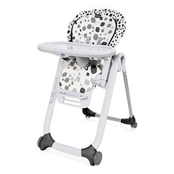 Chicco Polly Progres5 Cadeira evolutiva, de rede a elevador, 4 rodas, de 0 a 3 anos, cinzento