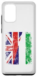 Coque pour Galaxy S20+ Drapeaux britanniques sierra-léonais | Sierra Leone UK Vintage