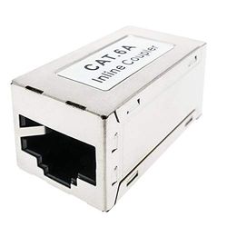BeMatik Category 6A RJ45 Female to RJ45 Female FTP Cable Splice Coupler (RD085)