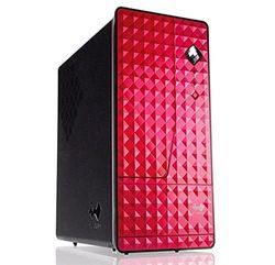 In Win Diva Small Form Factor (SFF) 160W Rojo Carcasa de Ordenador - Caja de Ordenador (Small Form Factor (SFF), PC, Mini-DTX, Mini-ITX, Rojo, Hogar/Oficina, RoHS, CE, FCC)