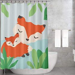 Bonamaison douchegordijn gordijn badkamer polyester waterdicht anti-schimmel, 3D digitale druk, 140x200cm - Ontworpen en Vervaardigd in Turkije