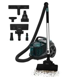 Cecotec Aspirateur sans Sac Conga Rockstar Cyclonic XL ProAnimal. Aspirateurs Traîneaux 900W, 20 kPa, Capacité 2,8 L, Double Filtre HEPA, Tube Métallique, Accessoire pour Animaux de Compagnie