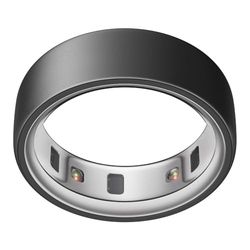 OURA Ring 4 - Stealth - Taille 15 - Anneau connecté | Trouvez Votre Taille avec Le baguier Ring 4 | Suivi du Sommeil - Fréquence Cardiaque - Activité - Max. 8 Jours d'autonomie