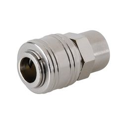 Silverline 238184 Raccordo Europeo BSP, filettatura femminile con attacco rapido di 1/4