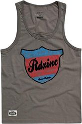 RDX, Camiseta de Fitness para Hombre, Gris, Talla M
