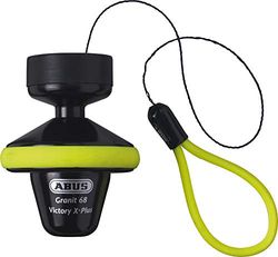 ABUS GRANIT Victory XPlus 68 preto proteção anti-roubo amarelo