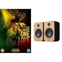 Bob Marley: One Love (DVD) & House of Marley Get Together Duo Bluetooth Bookshelf Speakers - Amazon Exclusive
