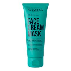 GYADA COSMETICS, Masque Visage Détox et Anti-Imperfections, pour Peaux Impures, à Imperfections et Exposées au Smog, Détoxifiant, au Thé Vert et au Citron Vert, 75 ml